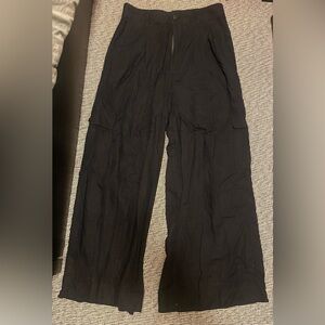 Madewell Women's Black Cargo Pants
